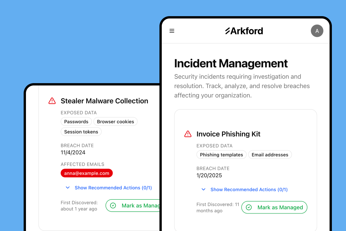 Arkford breach monitoring